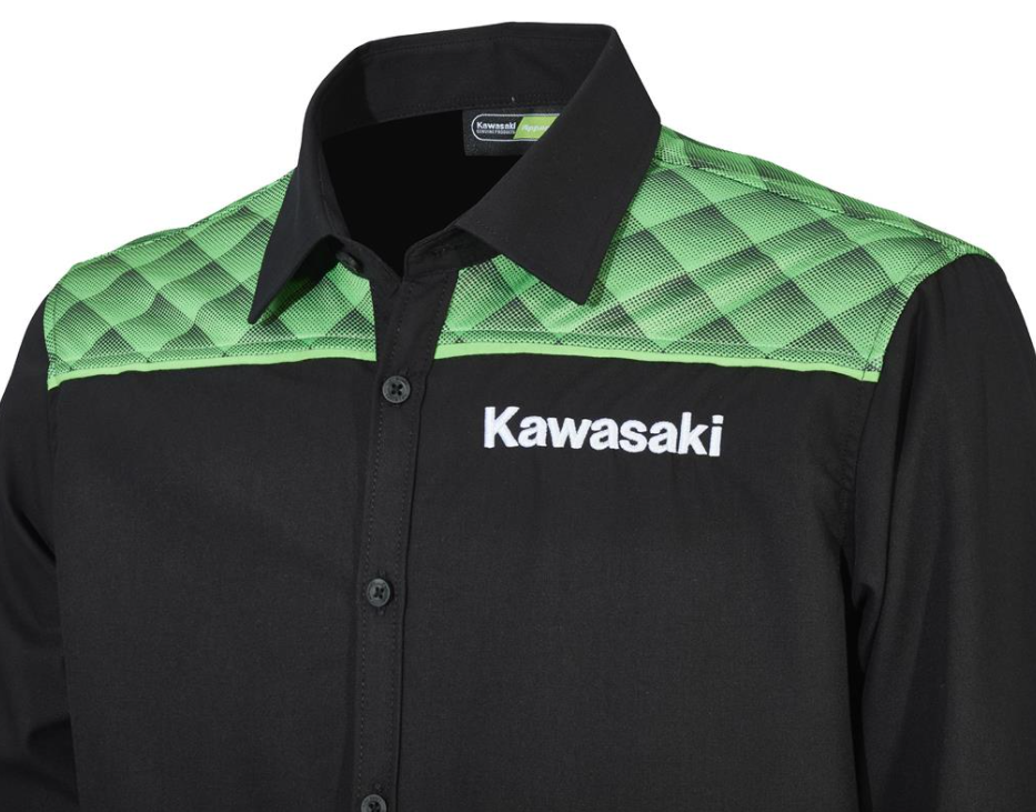 chemise manches longues kawasaki
